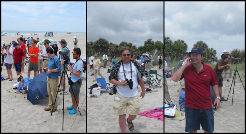 On the beach in Florida.