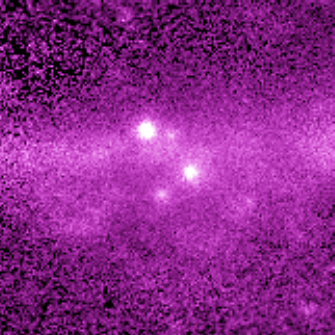 EGRET Image of Galactic Anticenter