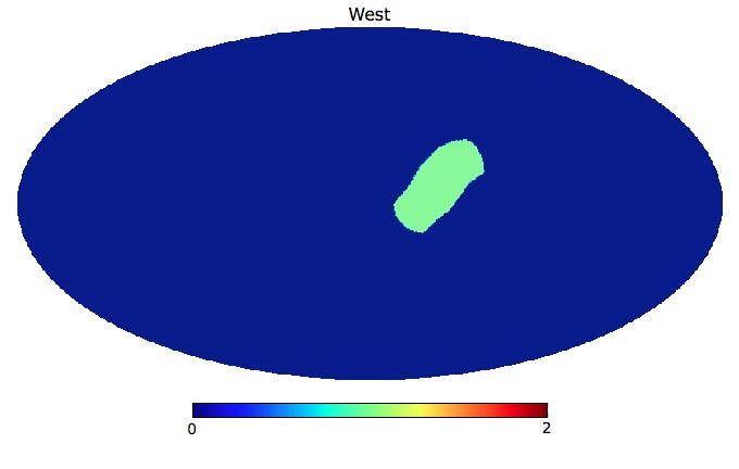 Structure of the western Galactic plane excess template
