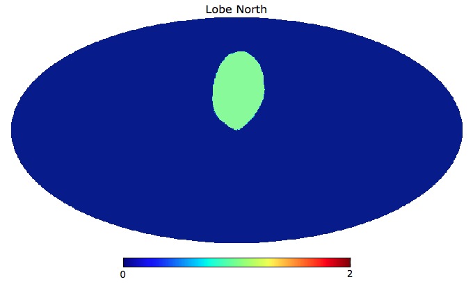 Structure of the Northern Lobe template