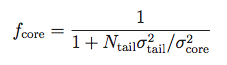 Equations for the NTAIL parameter