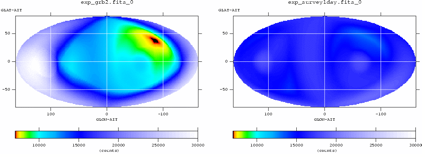 1 day exposure map with two ARRs